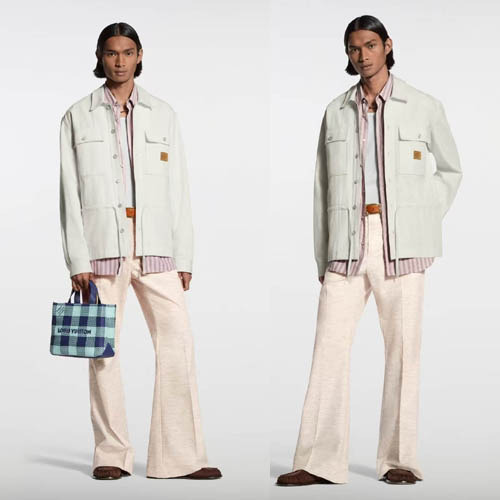 26ss 루이비통 시그니처 자카드 재킷 0327