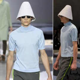 26ss 프라다 쇼트 슬리브 코튼 스웨터  0405