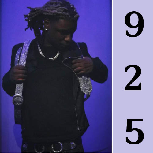 크롬하츠 실버(925) 글리터 크리스탈 백팩