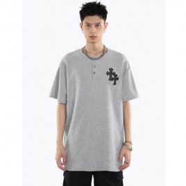 크롬하츠 써멀 크로스 반팔 티셔츠 2종