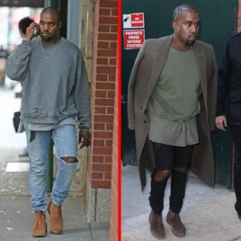 하이더아카만 x 칸예웨스트 Grey Double Layer Perth 맨투맨 0412