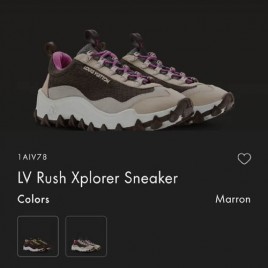 26ss년 루이비통 LV Rush Xplerer 레더 스니커즈 3종 0426