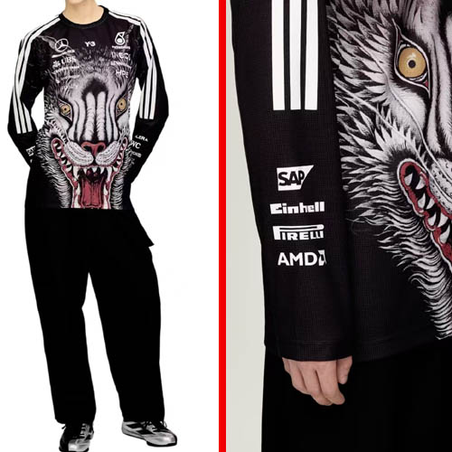 26ss Y-3 x 메르세데스 AMG 페트로나스 F1 롱슬리브 0602